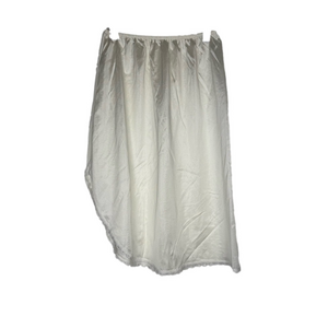 Vintage White Women's Slip Skirt